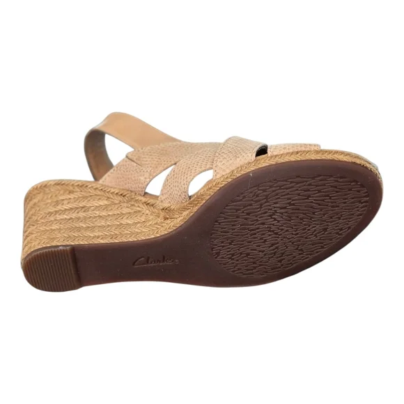 Clarks Lafley Krissy Ankle Strap Wedge Sandals Women's, Size 7.5 - Picture 8 of 8